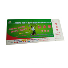 Ticket Coupon Voucher Anti-Counterfeiting Printing